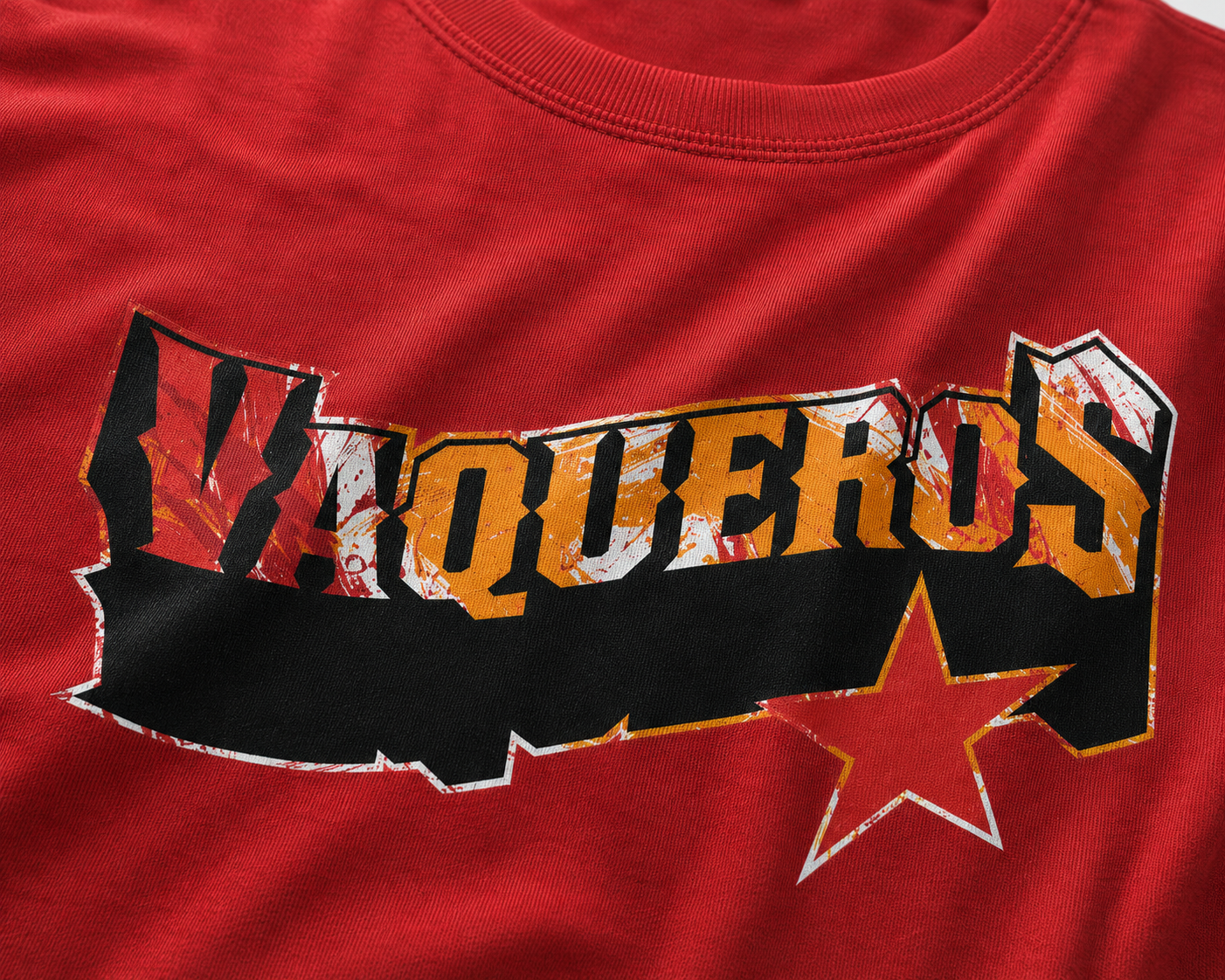 Playera Oficial Vaqueros 2026 Roja
