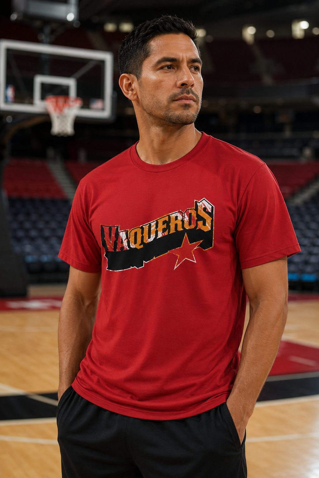 Playera Oficial Vaqueros 2026 Roja