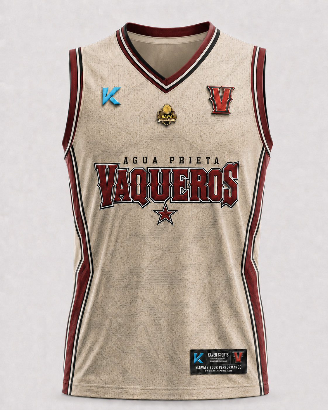 Jersey Oficial Vaqueros 2026 Khaki