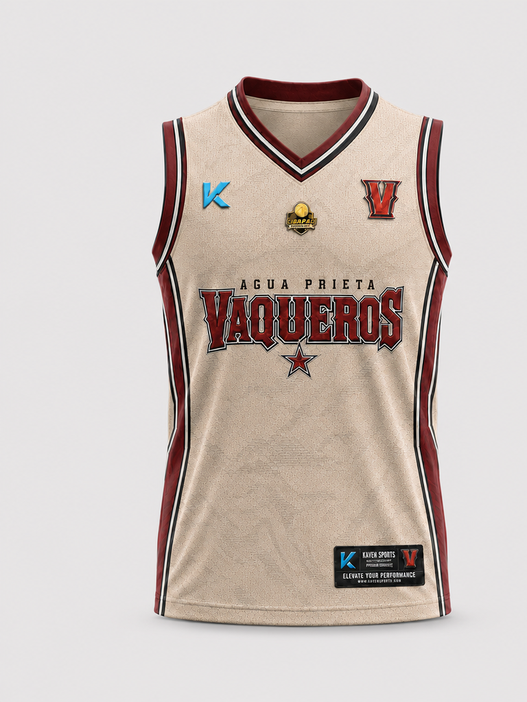 Jersey Oficial Niño Vaqueros 2026 Khaki