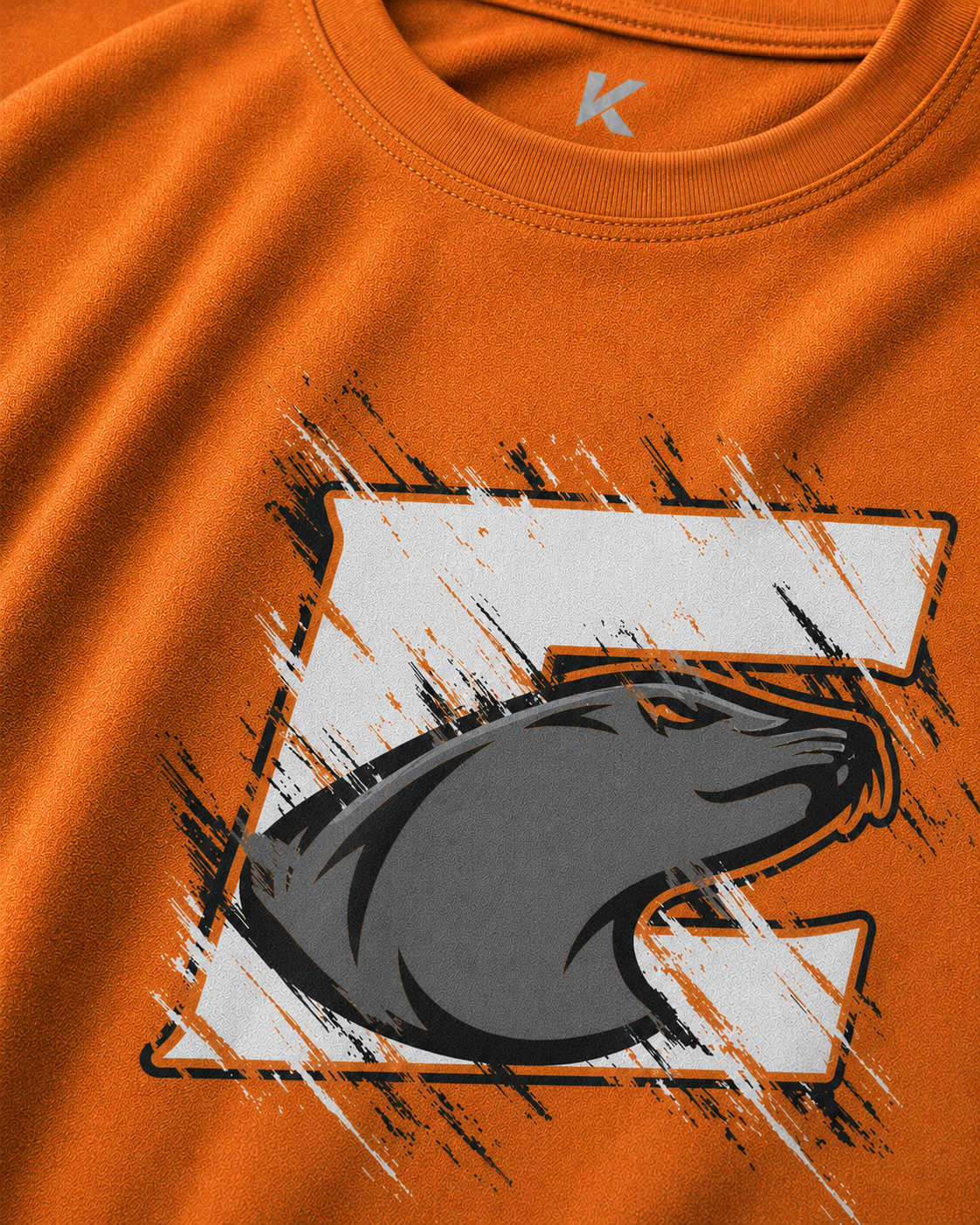 Playera Fan Lobos 2026 Naranja Infantil