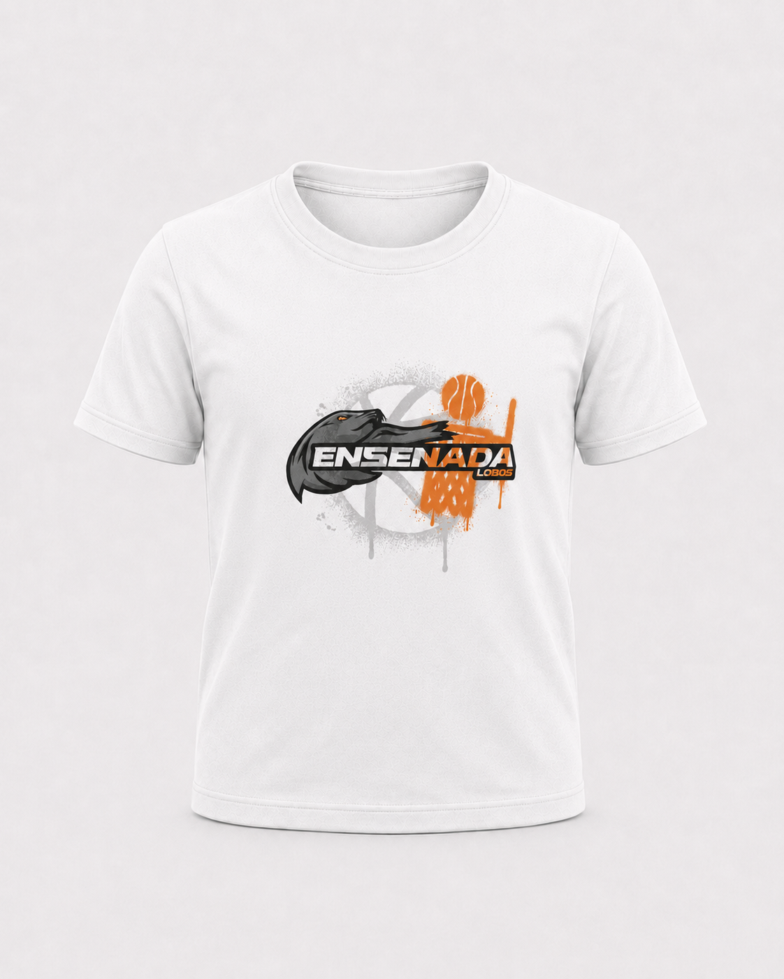 Playera Lifestyle Lobos 2026 Blanca Infantil