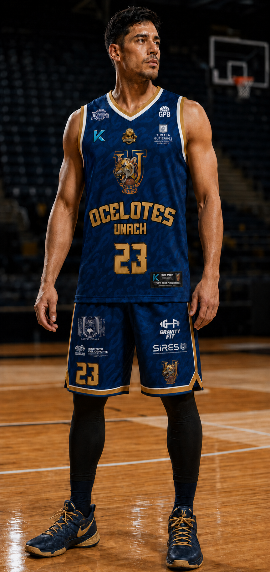 Jersey Oficial Ocelotes UNACH 2026 Local