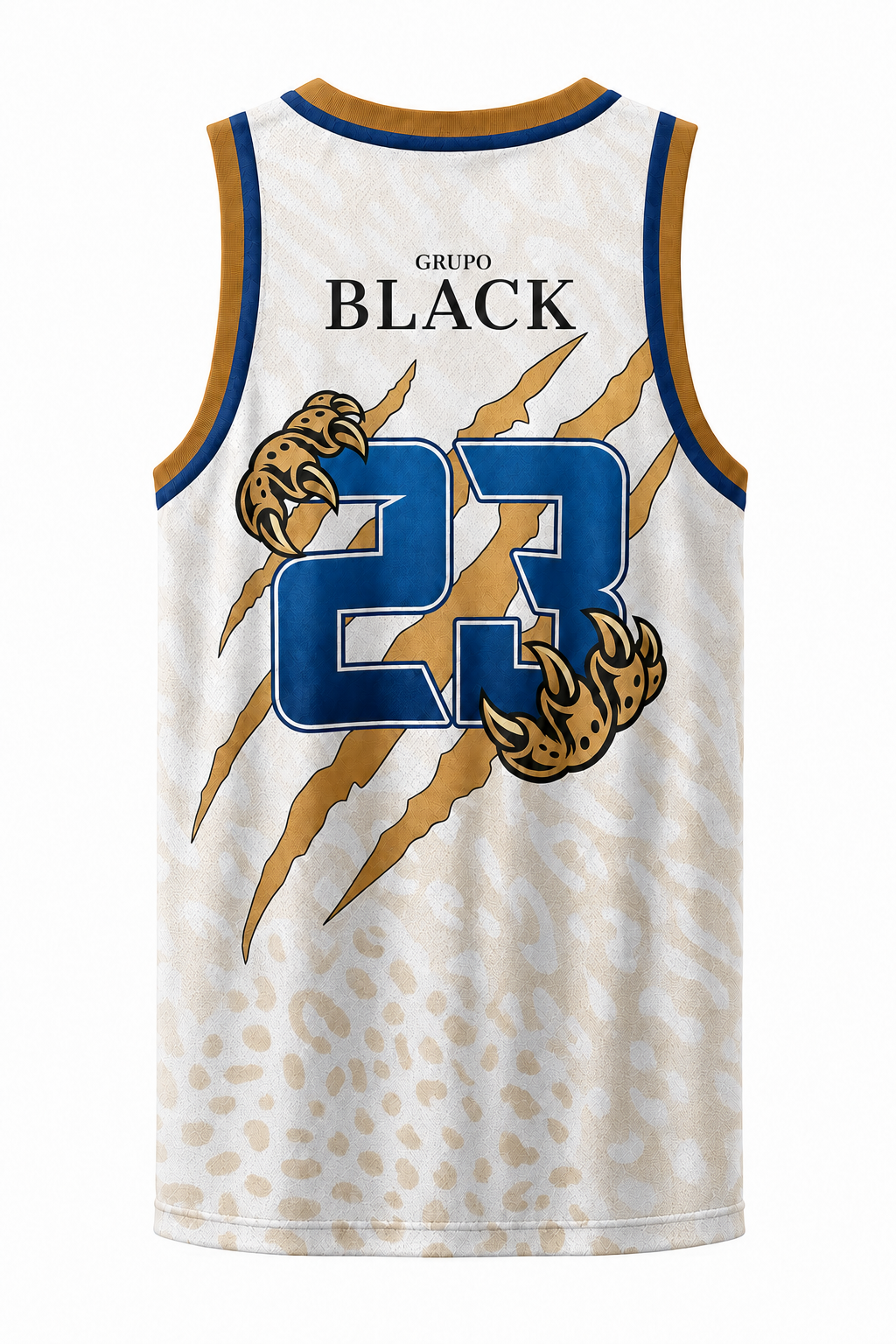 Jersey Oficial Ocelotes UNACH 2026 Visita, espalda