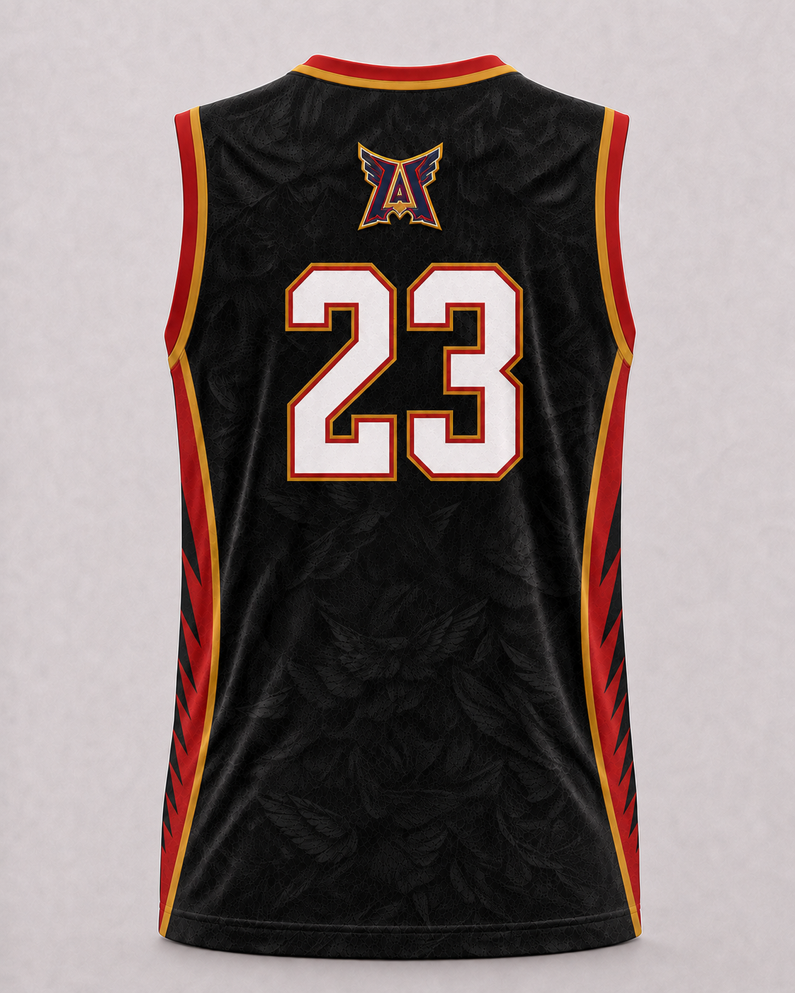 Jersey Oficial Águilas de Naco 2026 Negra, espalda