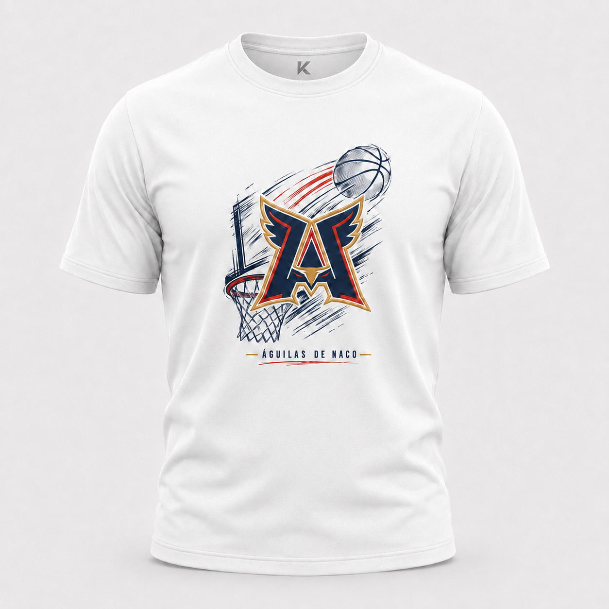 Playera Lifestyle Aguilas Blanca 