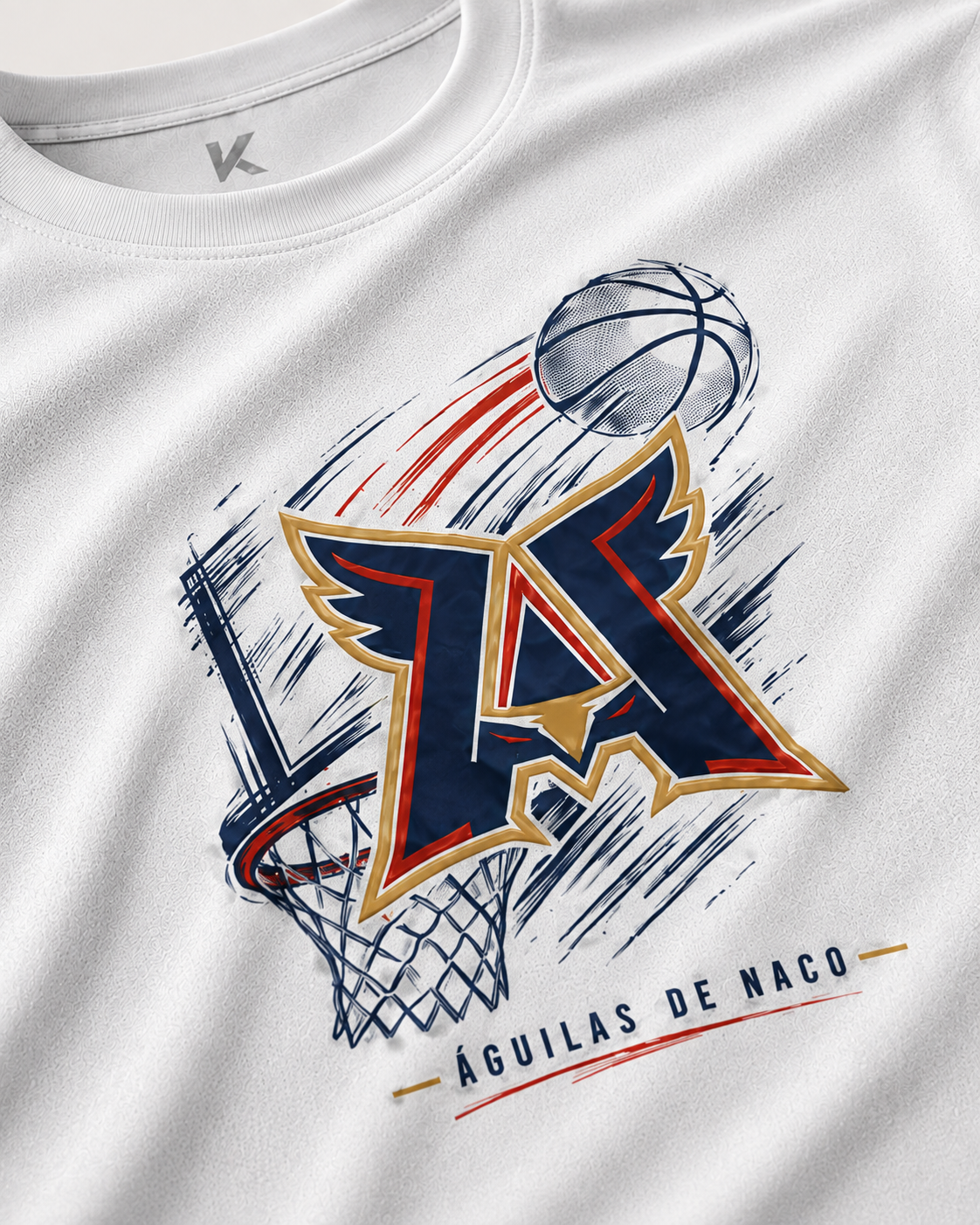 Playera Lifestyle Aguilas Blanca 