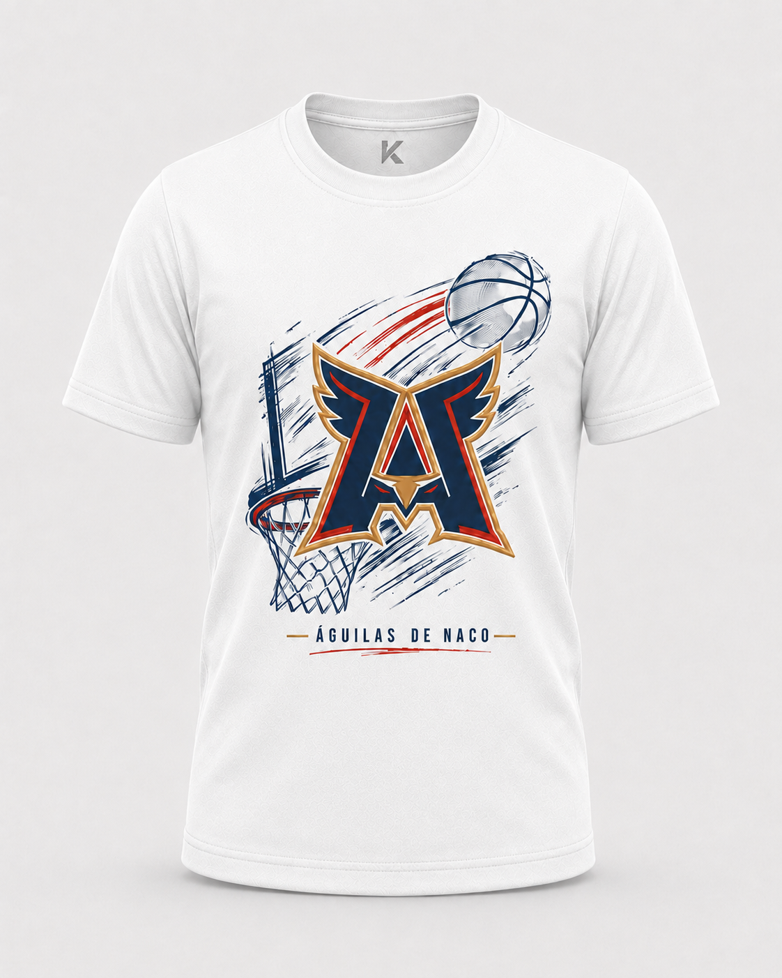 Playera Lifestyle Aguilas Blanca Infantil