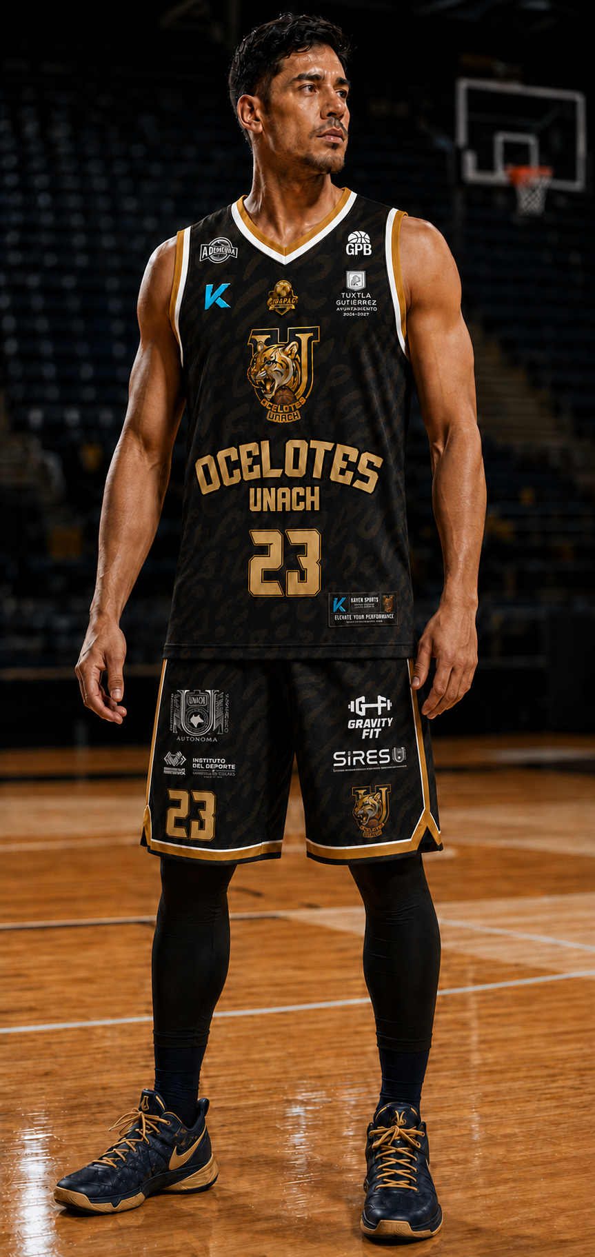 Jersey Oficial Ocelotes UNACH 2026 Alternativo