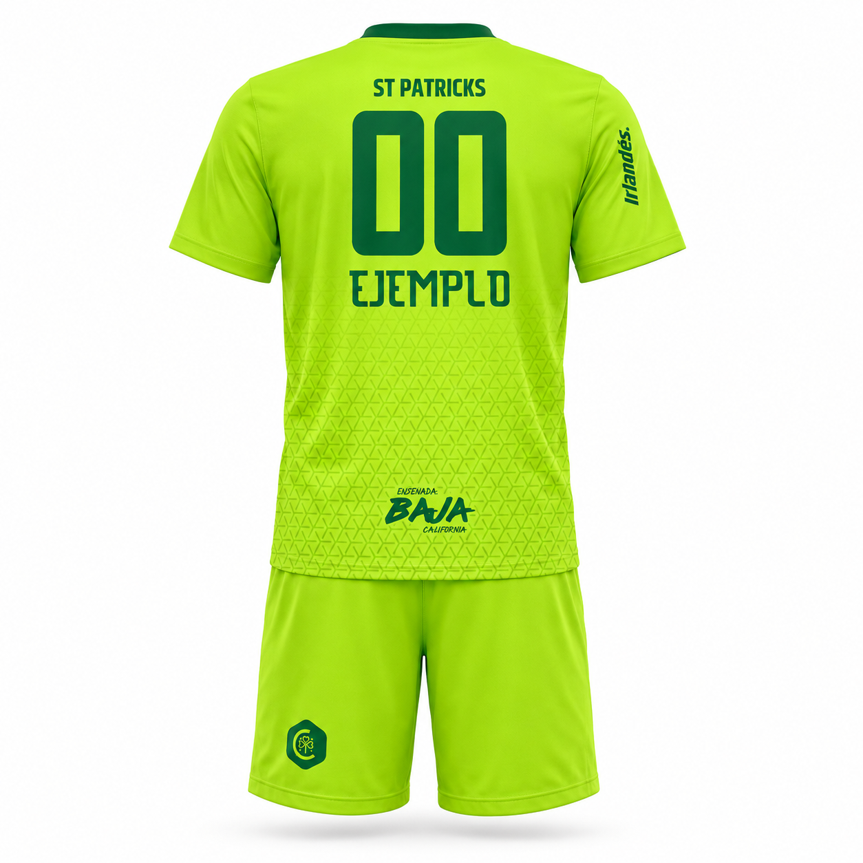 Futbol kit uniforme casa/visita jersey cuello V short de juego (Copia) (Copia)