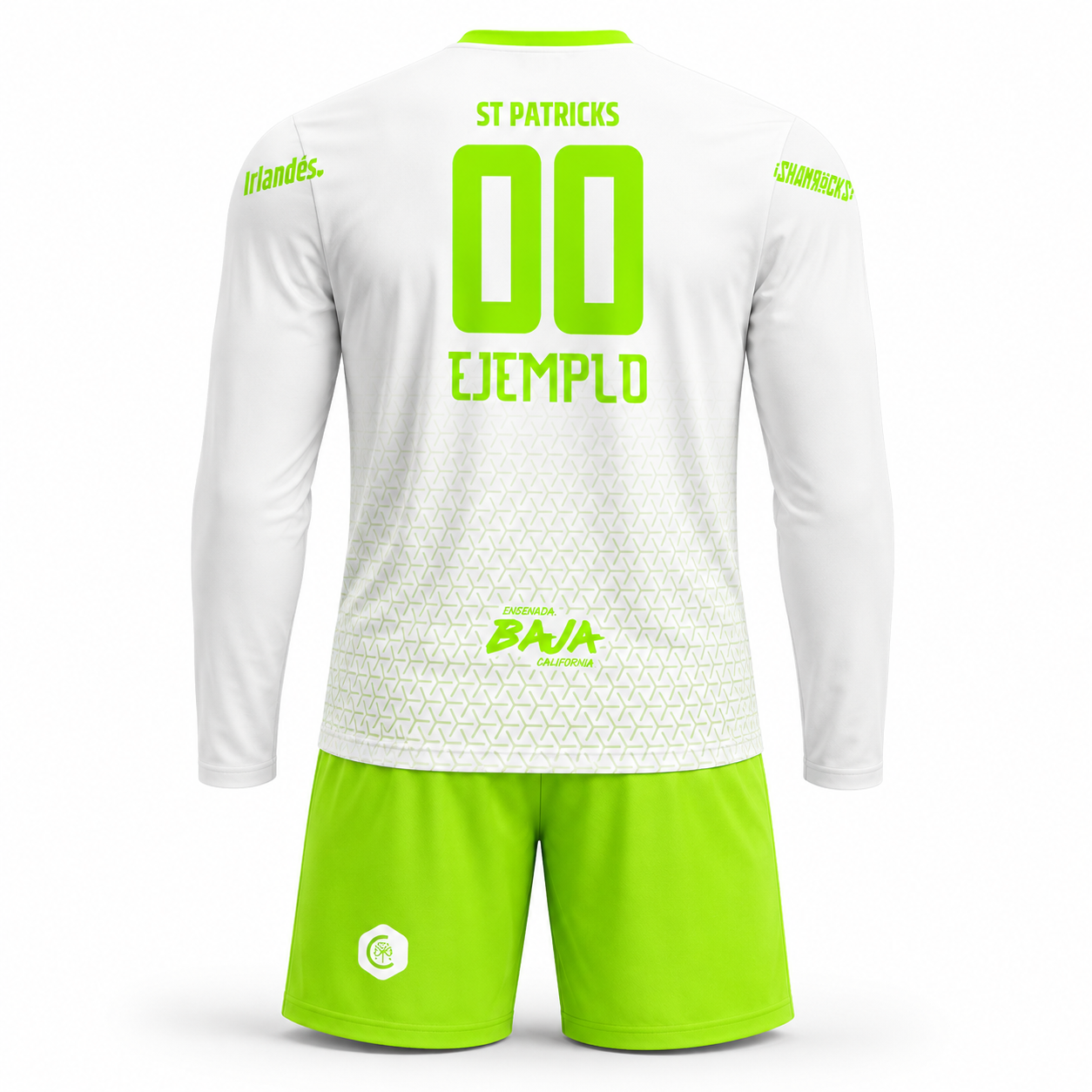 Futbol kit uniforme casa/visita jersey cuello V short de juego (Copia) (Copia)