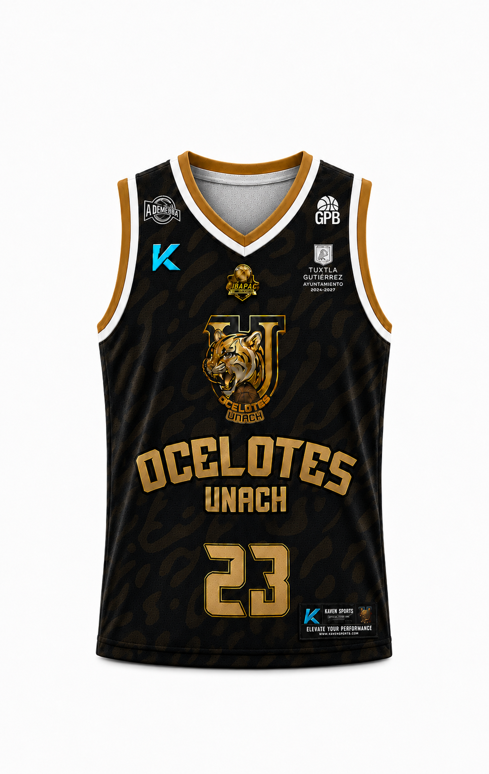 Jersey Oficial Ocelotes de la UNACH